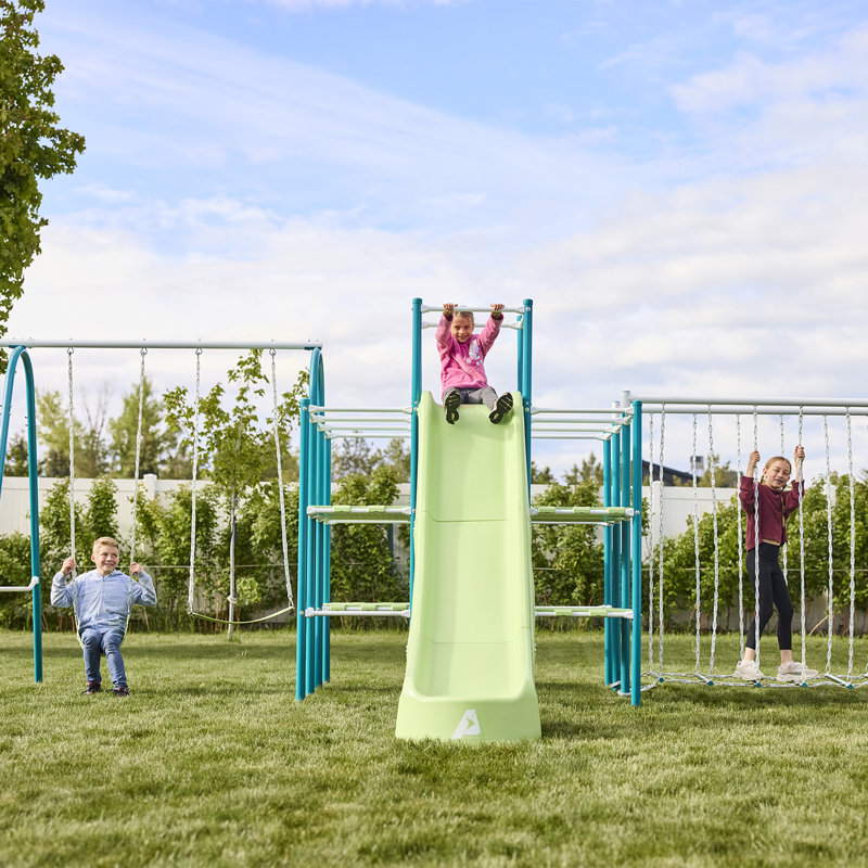ActivPlay Base Camp Outdoor Playset with Slide and Swing
