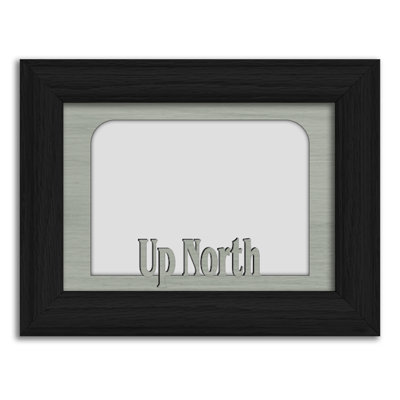 Solid Wood Picture Frame with Mat