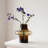 Amber Cylinder Modern decoration Glass material for living room desktop flower arrangement Table Vases