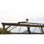 Pavillon de jardin extérieur en aluminium Cavus avec double toit en acier galvanisé-86593783