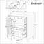 Meuble-lavabo moderne avec lavabo et tiroirs Modern-102422864