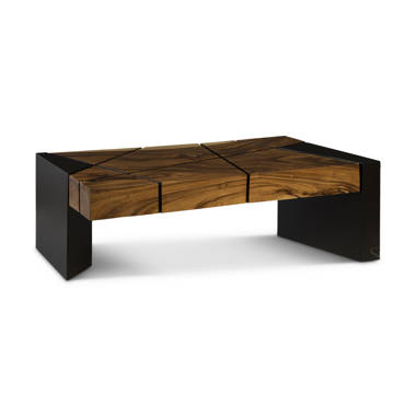 Sold at Auction: B.W. TRIGGLE GEOMETRIC INLAY COFFEE TABLE