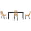 5 Piece Garden Dining Set Poly Rattan-1952444370-1963312024