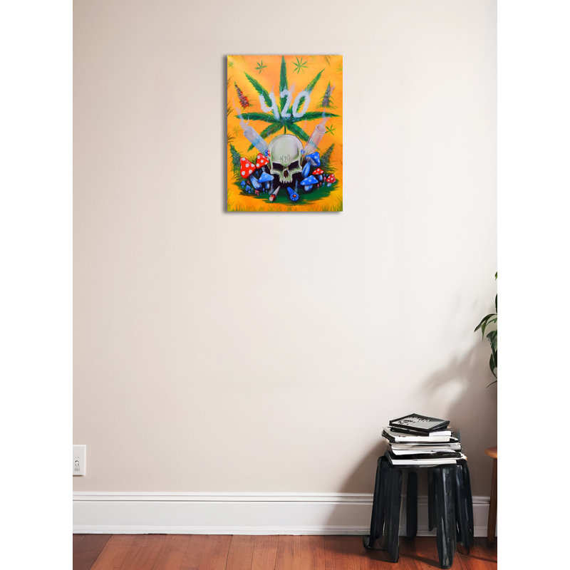 «420», reproduction sur toile tendue, H 24 po x l 18 po