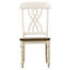 Chaise d'appoint à dossier croisé-821560749