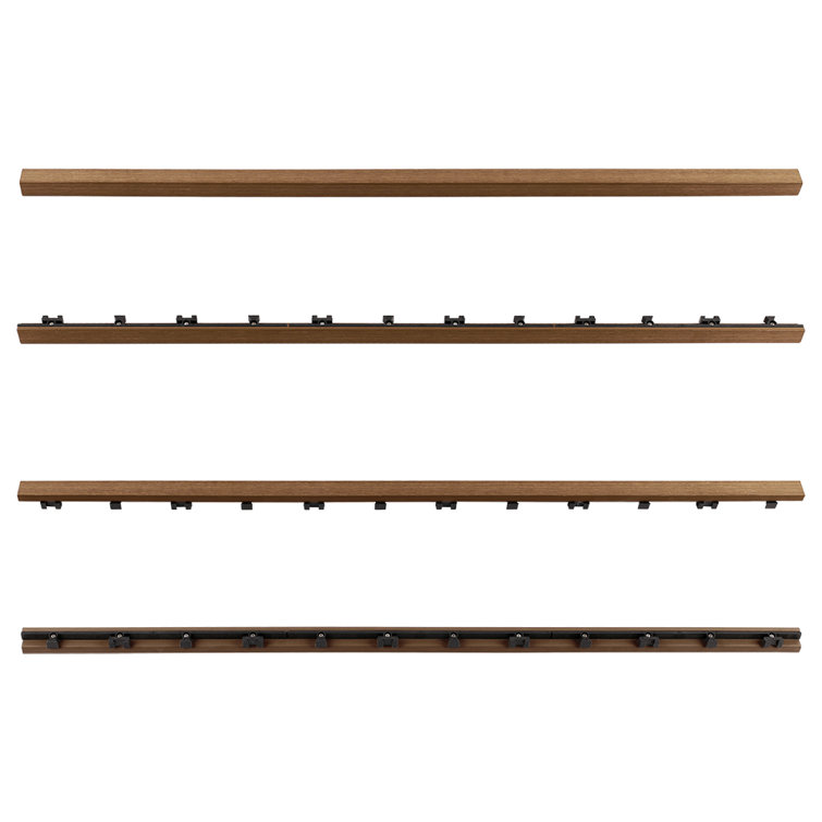 36" x 1" Composite Interlocking Deck Side Trim
