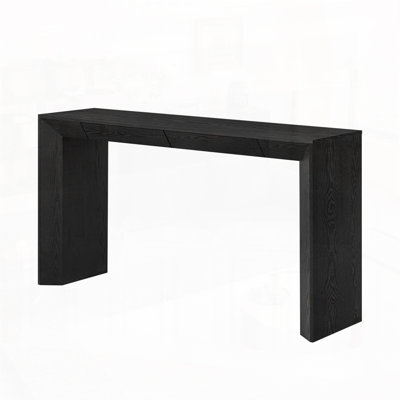 Farmhouse Console Table with 2 Concealed Drawers