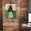 "Epith Graffiti" Her Faith "par Alonzo Saunders, art mural sur toile, 12 po x 16 po-117540105