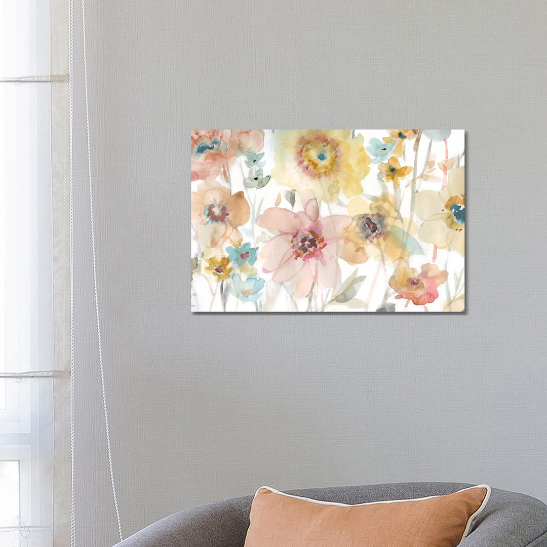 Soft Spring II by - Wrapped Canvas Painting