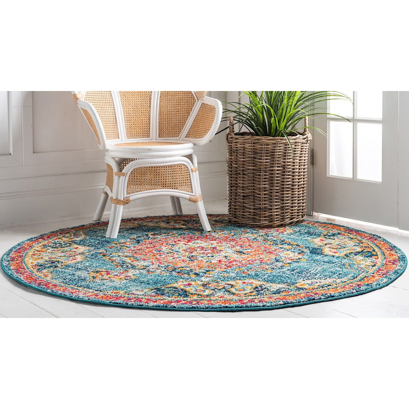 Pennylane Oriental Indoor Rug, Round 4'1"