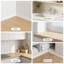 Wall & Floor Moulding Trim Peel and Stick Flexible L-Shape Mini Baseboard Moulding Vinyl Corner Trim for Cove Base Corners Countertops Cabinet-130167157-130167158