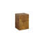Slice Natural Teak Stool, Square