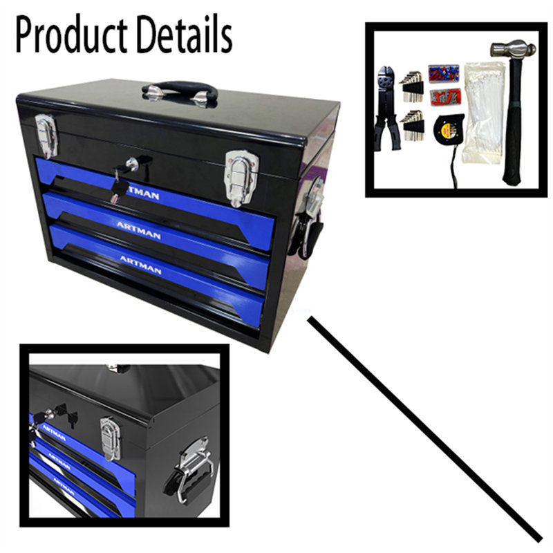 Boîte à outils pour la maison, Bleu