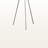 Brava 62"H Floor Lamp, Nickel Metal & Grey Shade
