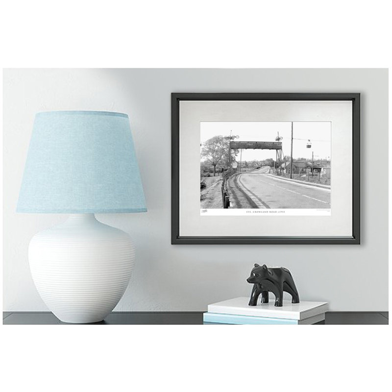 Upwell, Town Street 1923 by Francis Frith - Single Picture Frame Print, 28cm H x 36cm W x 2.3cm D