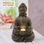 Sculpture statue of Buddha meditating