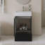 Meuble-lavabo simple autoportant de 20 po avec plateau en céramique intégré-1519475271
