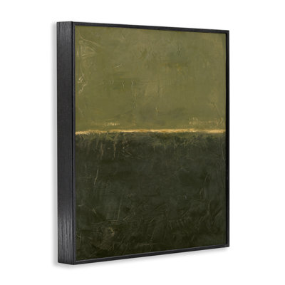 Giclée sur fond vert rustique abstrait, design par Design Fabrikken