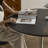 Silver Round Sintered Stone Dining table-726428757