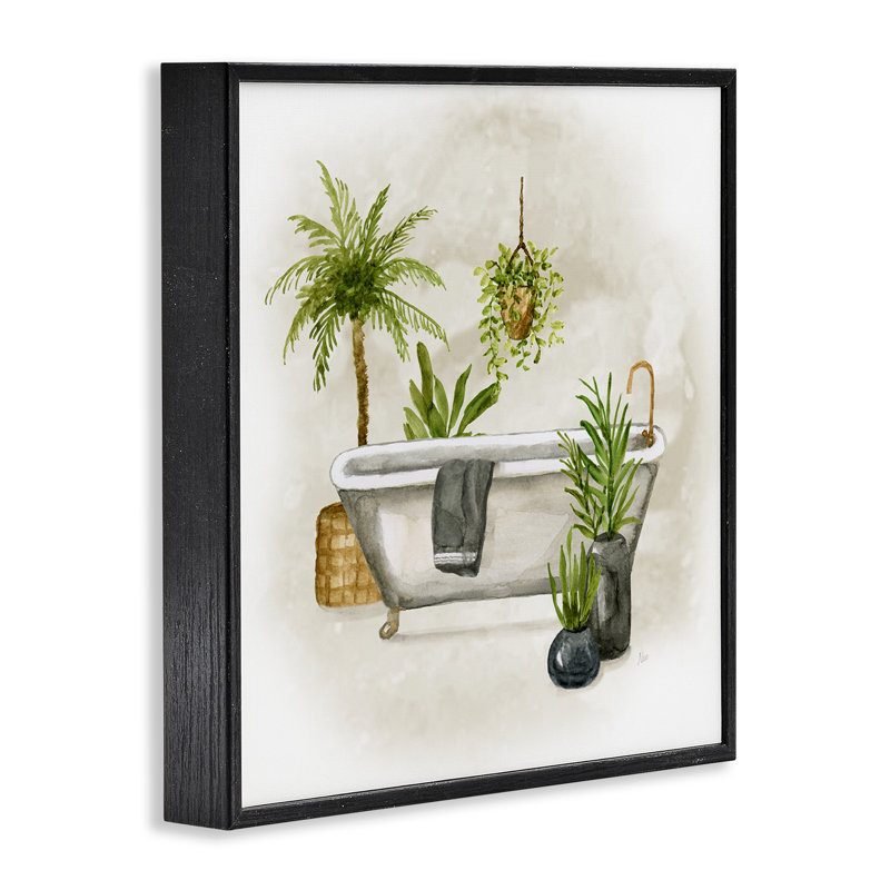 «Giclee Art» par Nan, H 12 po x l 12 po, Giclée encadrée noir minuit