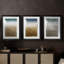 Imprimé Acadia I - impression encadrée de qualité supérieure sur mesure mat - 3 pièces-2099523975-2099523977