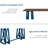 Valdrina 36.02'' Solid Wood Console Table-1651092715-1651092712