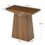 Table de bout en bois 23,62 po