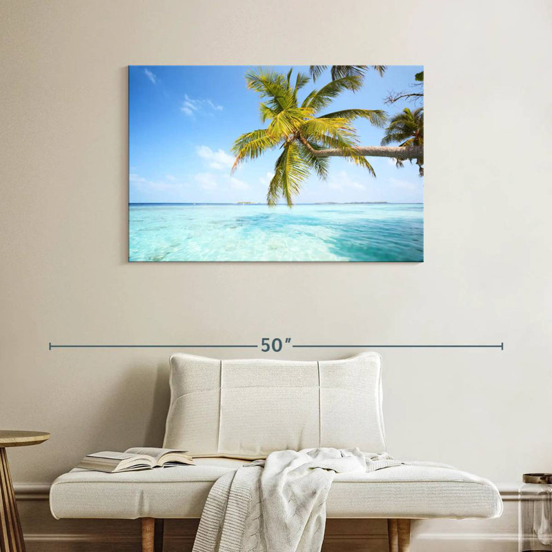 Palmier tropical, H 26 po x l 39 po