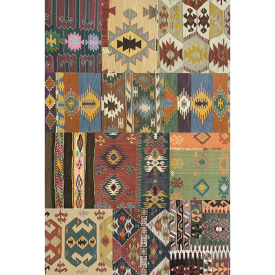 Hallan Patchwork Area Rug