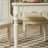 Modern White Rectangular Solid Wood Dining Table-876853705