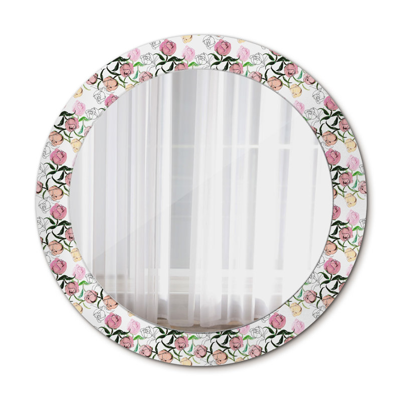 Huldar Glass Flat Wall Mirror