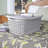 Sterilite Weave Laundry Basket, Decorative Pattern with Handles, Carry Clothes to Laundry Room