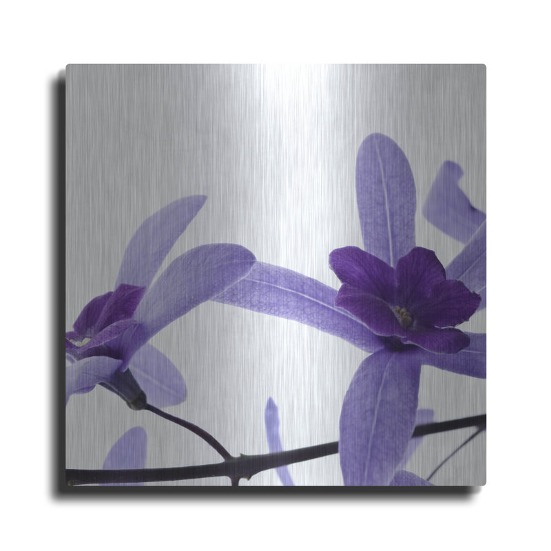 «Fleur mauve 2» par PhotoINC Studio, H 36 po x l 36 po