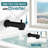 Tub Shower Faucet Set With High Pressure 8" Square Rain Shower Head，Replacement Faucet Shower Trim Kit-118159833
