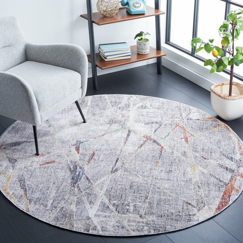 Tapis abstrait Olympia Performance, Rond 6 pi