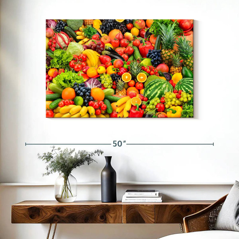 Yarlin, fruits et légumes frais, H 26 po x l 39 po
