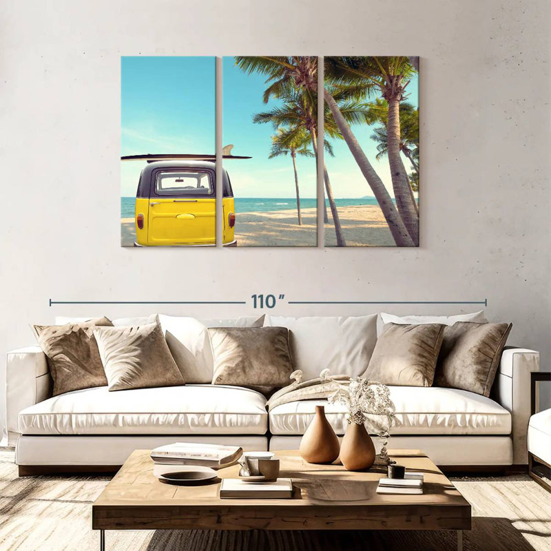 Senne Beach Surf Van, 48" H x 74" W