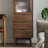 Retro solid wood bookcase