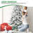 5 FT. PE&PVC Flocked Christmas Tree