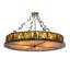 Mountain Pine 8 - Light Semi Flush Mount