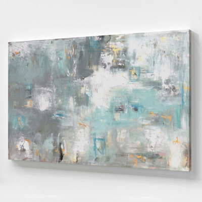 Toile tendue turquoise souvenirs