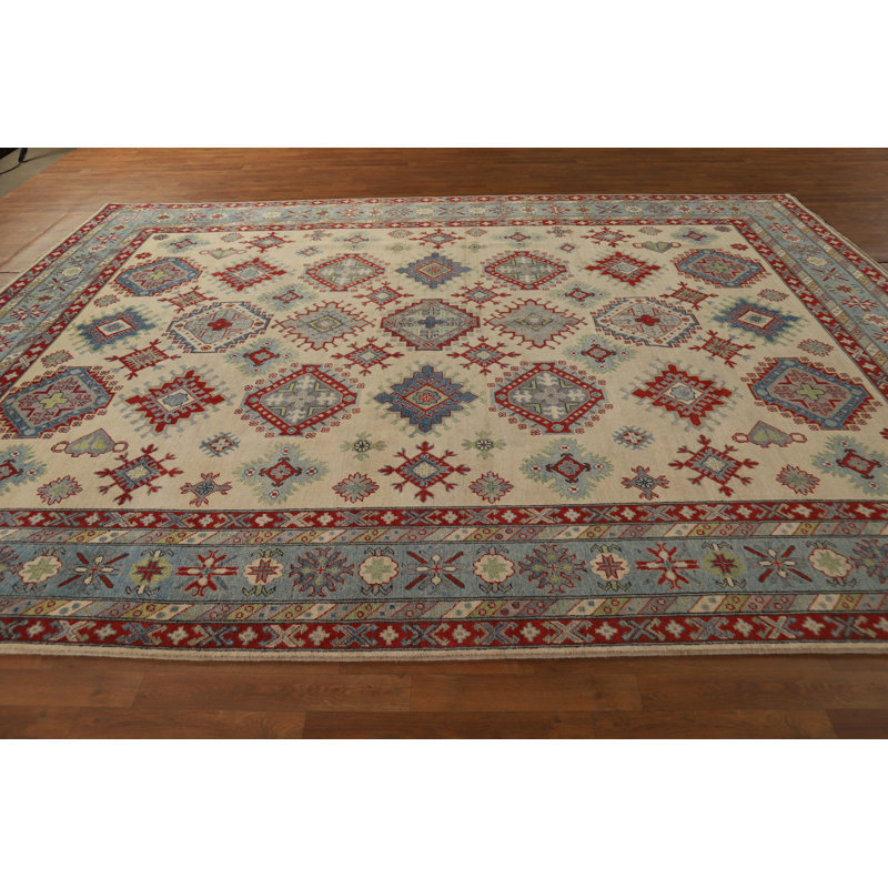 Handmade Kazak Oriental Area Rug