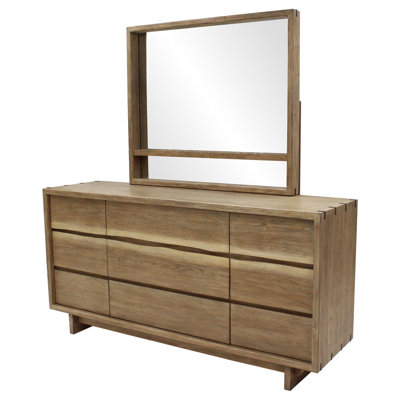 Commode de chambre à coucher 9 tiroirs Stillwater