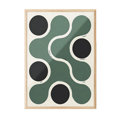 Peinture décorative encadrée