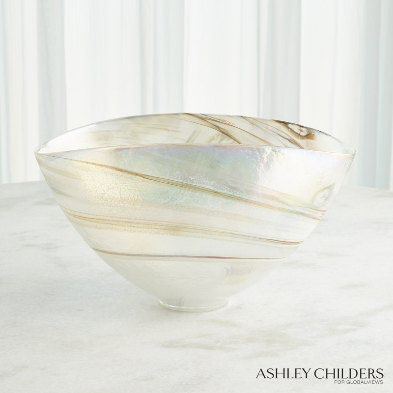 Maura Oval Bowl-Lg, 10" H x 17" W x 11.25" D