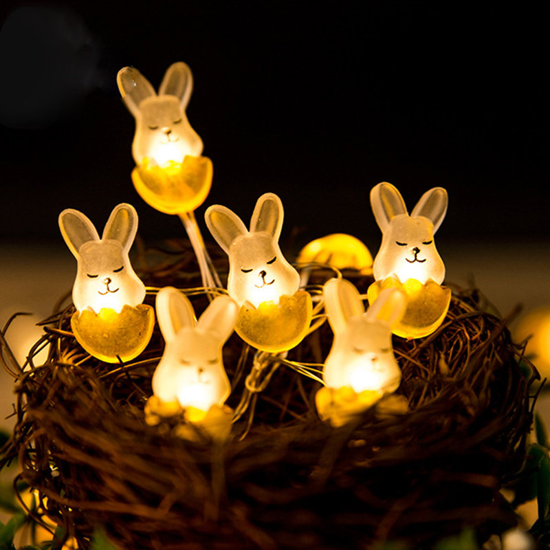 Guirlande de 6,6 pi 20 lumières DEL Novetly Lovely, blanc chaud, alimenté par pile (non incluse) avec télécommande
