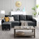 Ebern Designs Mia-Joan 2 - Piece Slipcovered Sectional & Reviews | Wayfair