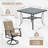4 - Person Patio Dining Set with Square Table-122530519
