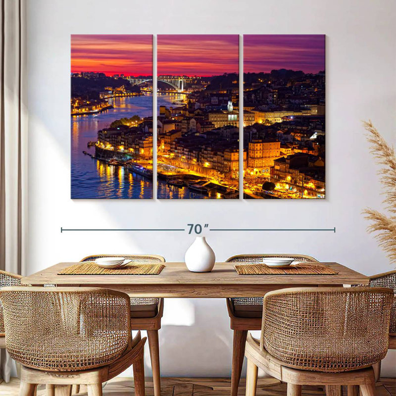 Lumières dorées Nicci Porto, H 42 po x l 65 po
