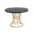 Round Dining Table with Pedestal Base